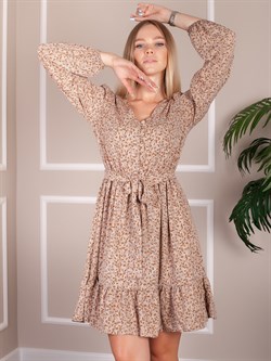 Платье в стиле кантри/ Платье повседневое/ Платье на выход - фото 106600