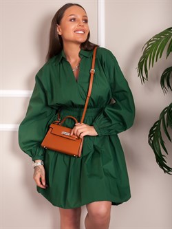 Платье в офис и на выход / Платье с отложным воротничком / Платье базовое - фото 106777