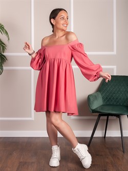 Платье А-силуэт для девушек и подростков/ Платье хлопок - фото 107909