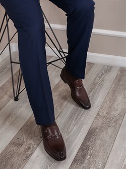 Лоферы мужские в офис и на праздник/ Туфли мужские на свадьбу - фото 108827