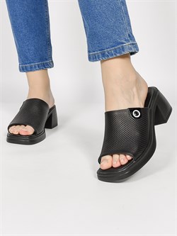 Сабо кожаные / Шлепки тренд - фото 129296