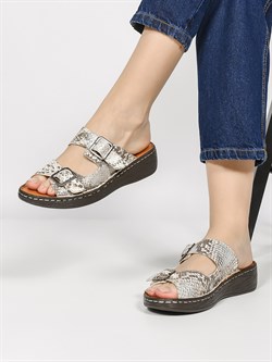 Сабо кожаные / Шлепки тренд - фото 129544