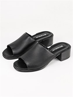 Сабо кожаные / Шлепки тренд - фото 129811