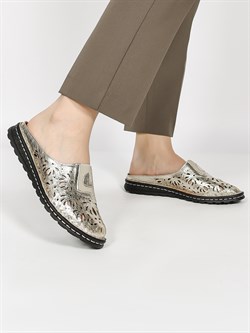 Сабо кожаные / Шлепки тренд - фото 129946