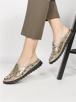 Сабо кожаные / Шлепки тренд - фото 129956