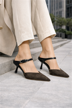 Туфли с закрытым мысочком супер стильные на выход и на каждый день - фото 130495