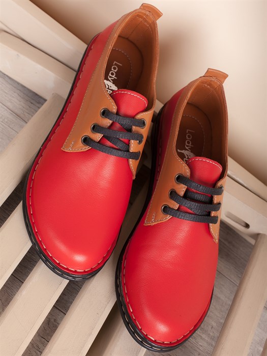 Топсайдеры/ Женские мега комфортые туфли из натуральной кожи - фото 98909