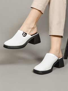 Сабо кожаные / Шлепки тренд