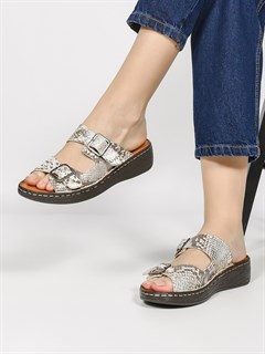 Сабо кожаные / Шлепки тренд