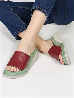 Сабо кожаные / Шлепки тренд