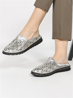 Сабо кожаные / Шлепки тренд