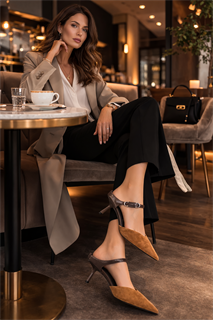 Туфли с закрытым мысочком супер стильные на выход и на каждый день